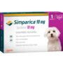 SIMPARICA 10 MG 1 TAB (5 KG.)