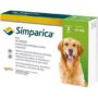 SIMPARICA 80 MG 3 TAB (40 KG.)
