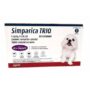 SIMPARICA TRIO 3 TAB PURPLE 2.6-5KG